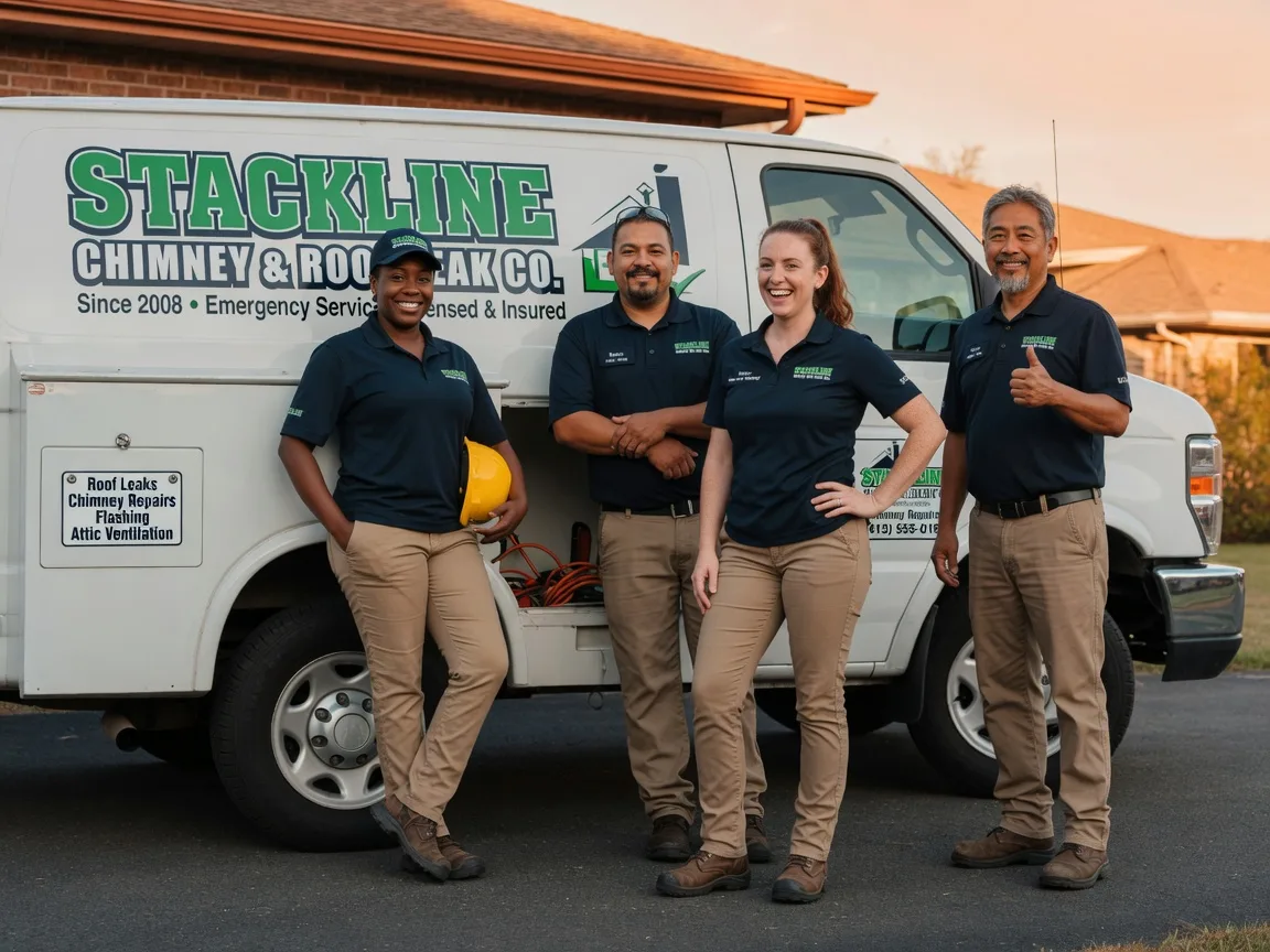 Chimney flashing repair company in Lake Odessa, MI